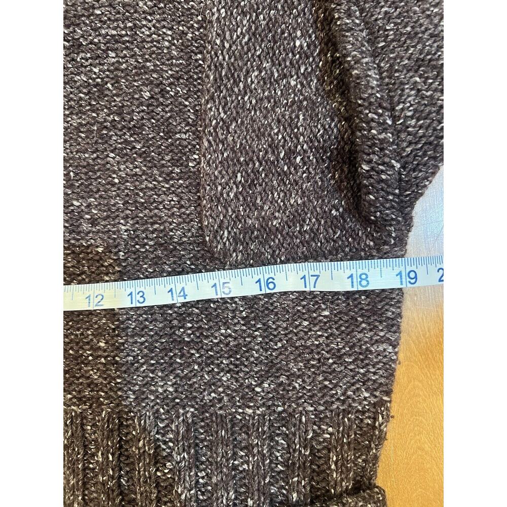 J.Crew Cardigan Sweater Wool Blend Shawl Collar 7 Button Size Large - Picture 8 of 13